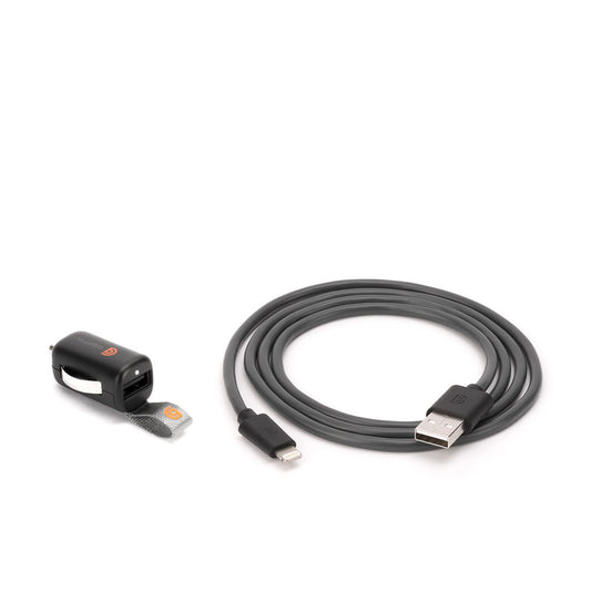 Incarcator auto Griffin PowerJolt Lightning 2014, 12W - iSTYLE RO