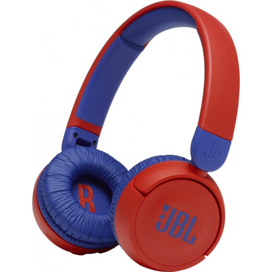 Casti On-Ear JBL pentru copii, Wireless, Bluetooth, Autonomie 30 ore, Rosu - iSTYLE RO