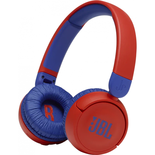 Casti On-Ear JBL pentru copii, Wireless, Bluetooth, Autonomie 30 ore, Rosu - iSTYLE RO