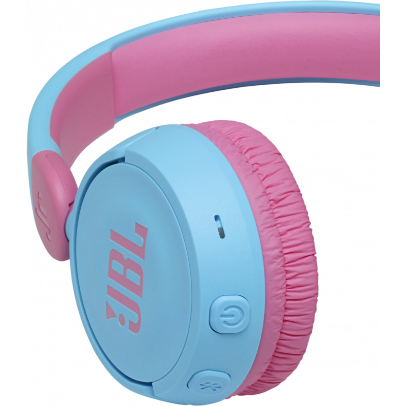 Casti On-Ear JBL pentru copii, Wireless, Bluetooth, Autonomie 30 ore, Albastru - iSTYLE RO