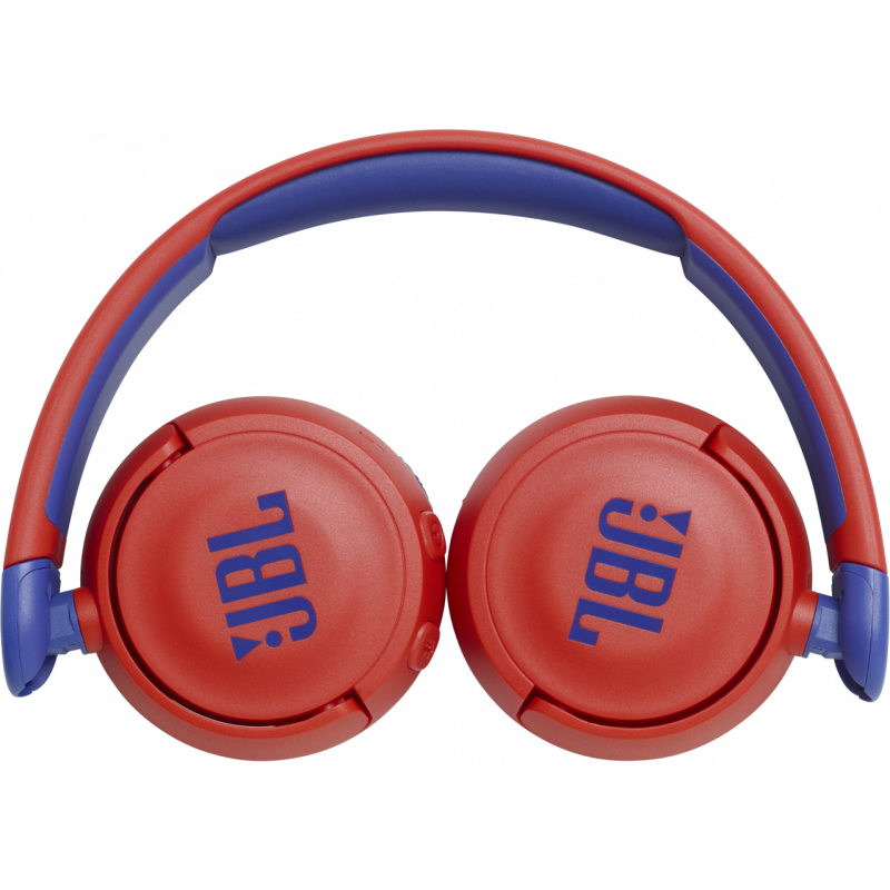 Casti On-Ear JBL pentru copii, Wireless, Bluetooth, Autonomie 30 ore, Rosu - iSTYLE RO