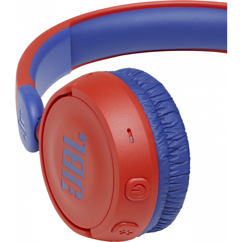 Casti On-Ear JBL pentru copii, Wireless, Bluetooth, Autonomie 30 ore, Rosu - iSTYLE RO