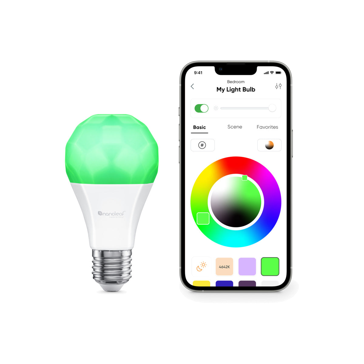 Nanoleaf Essentials Smart A19 Bulb 800Lm White 2700K-6500K 120V-240V E27 - iSTYLE RO
