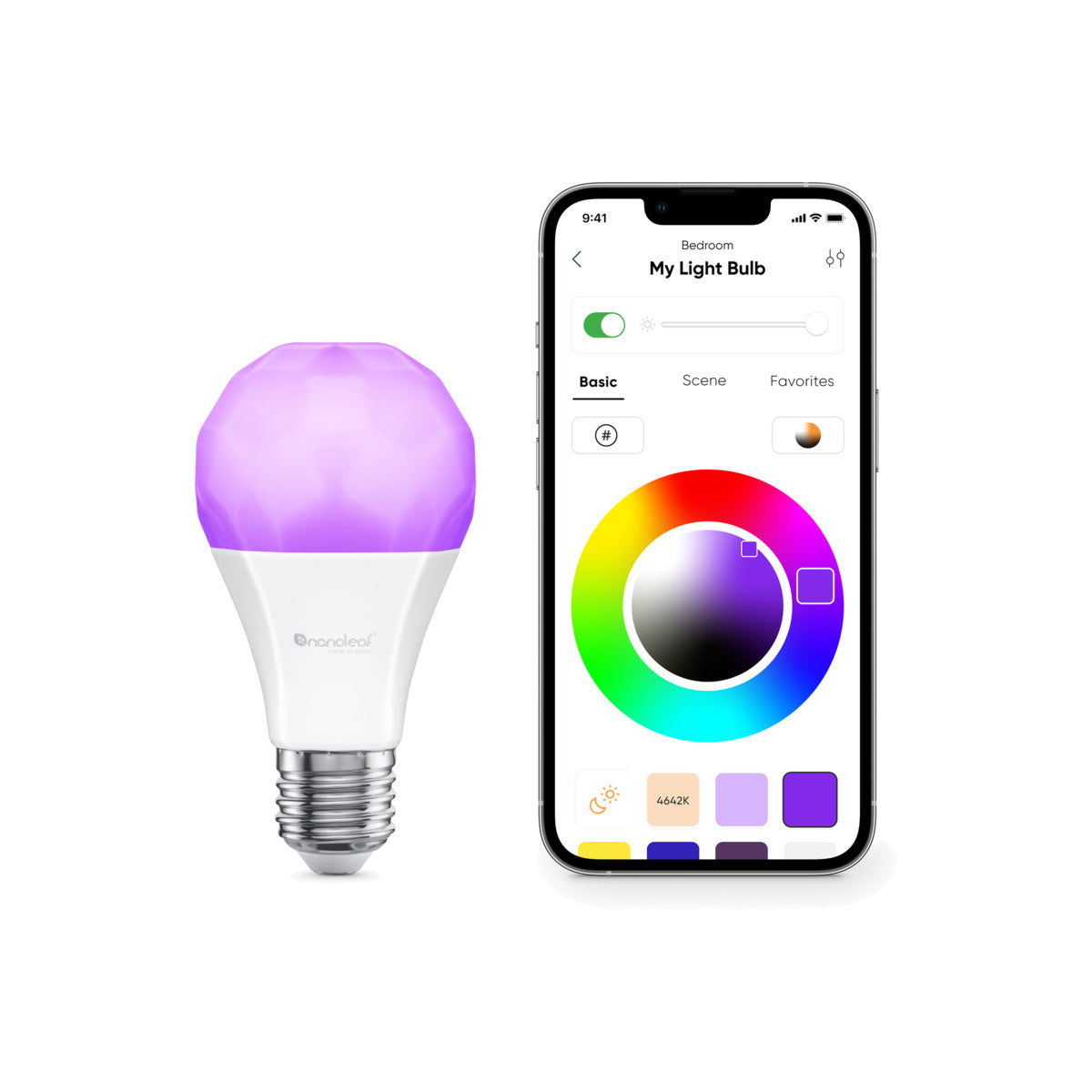 Nanoleaf Essentials Smart A19 Bulb 800Lm White 2700K-6500K 120V-240V E27 - iSTYLE RO