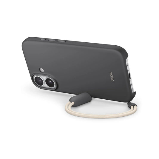 Husa de protectie Apple Beats pentru iPhone 17 cu suport, MagSafe și control al camerei, Granite Gray