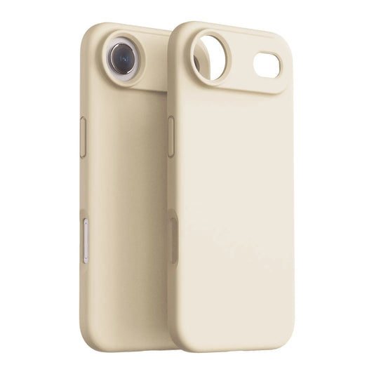 Husă de protectie DVICED din silicon pentru iPhone Air, Bej