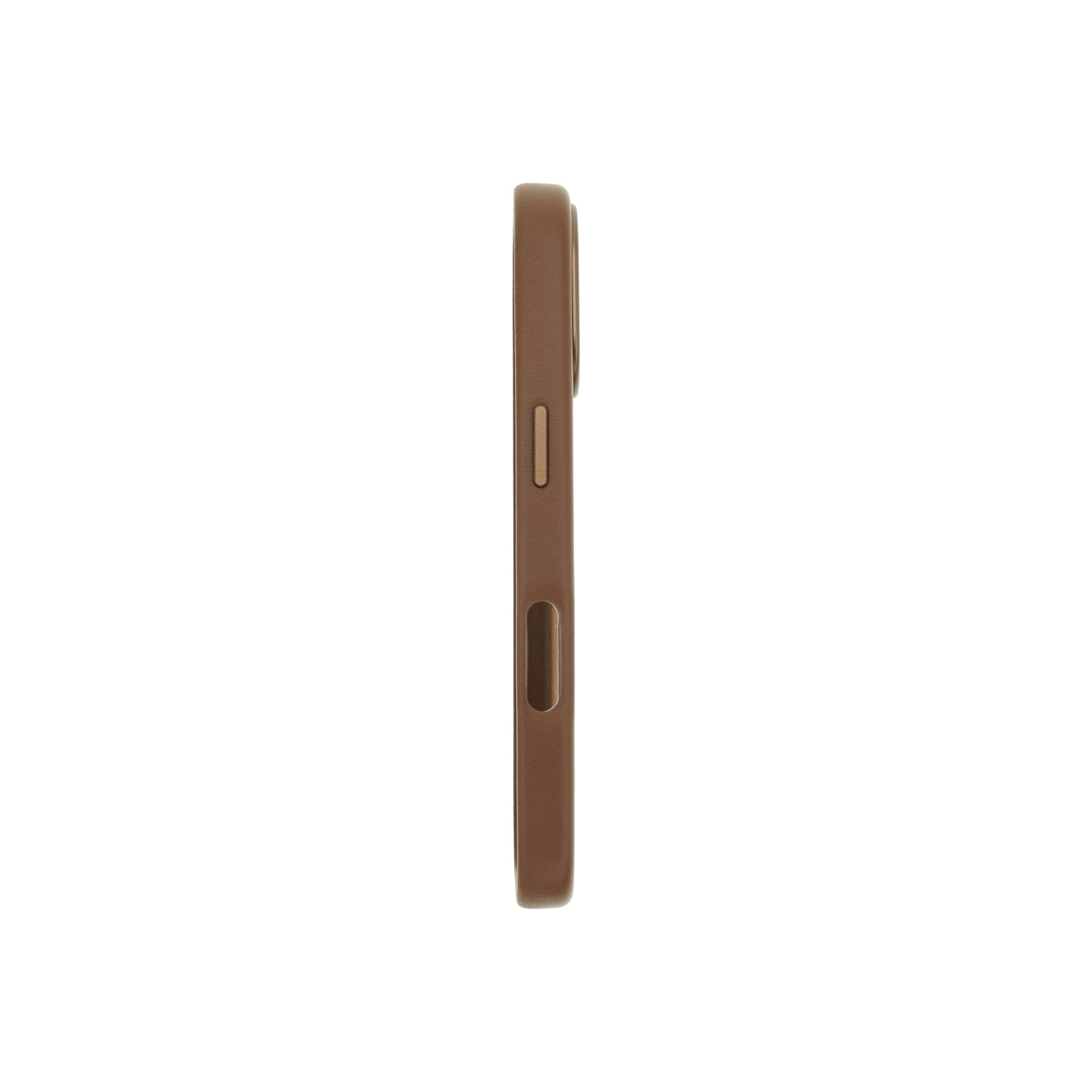 Husa de protectie DVICED din piele pentru iPhone 17, Maro