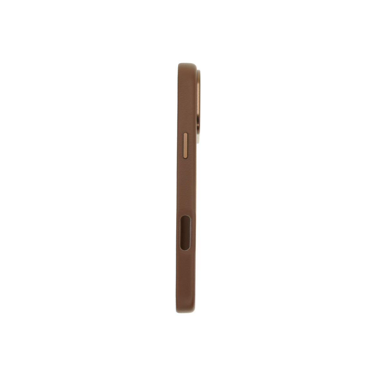 Husa de protectie DVICED din piele pentru iPhone 17 Pro Max, Maro