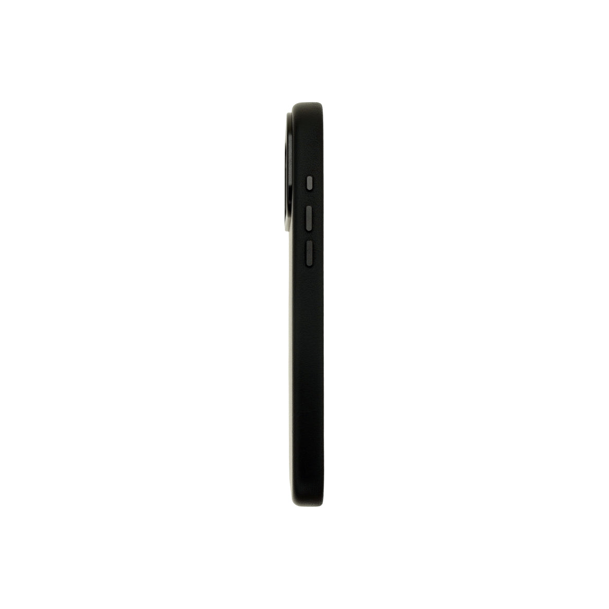 Husa de protectie DVICED din piele pentru iPhone 17 Pro Max, Negru