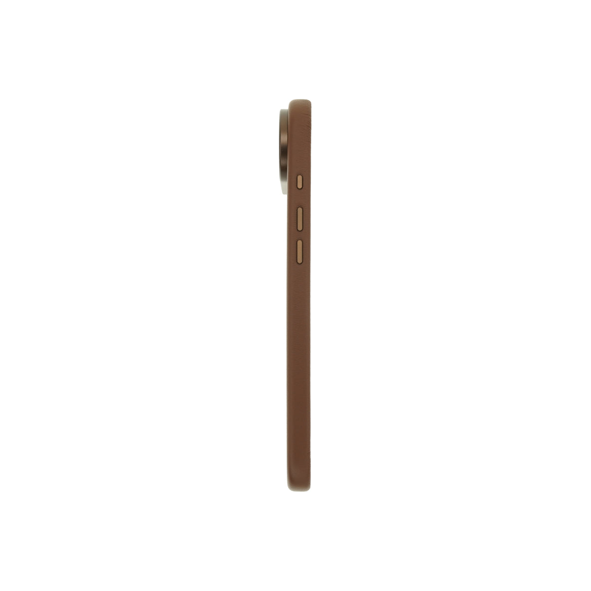 Husa de protectie DVICED din piele pentru iPhone Air, Maro