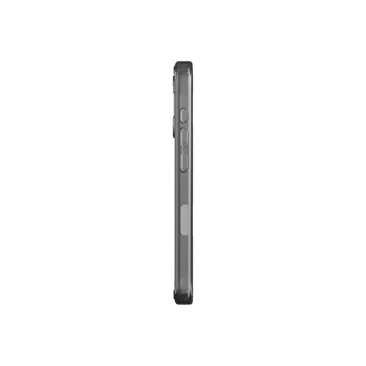 Husă de protectie DVICED din silicon pentru iPhone 17, MagSafe, Fumuriu-Auriu