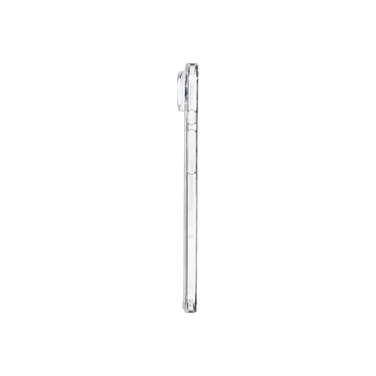 Husă de protectie DVICED din silicon pentru iPhone Air, MagSafe, Transparent-Albă
