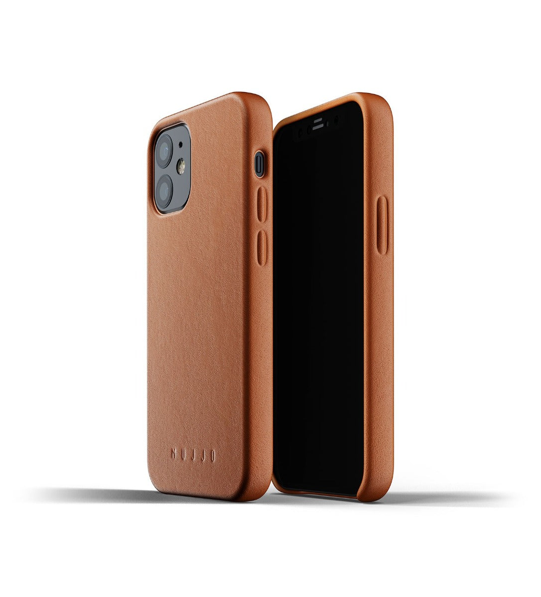 Husa de protectie Mujjo pentru iPhone 12 Mini, Piele, Tan - iSTYLE RO
