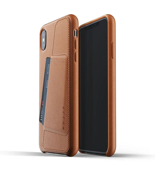 Husa de protectie Mujjo pentru iPhone XS Max, Piele, Maro - iSTYLE RO