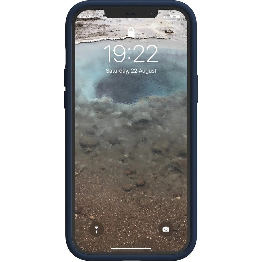 Husa de protectie Njord pentru iPhone 12 Pro Max, Piele, Purple - iSTYLE RO