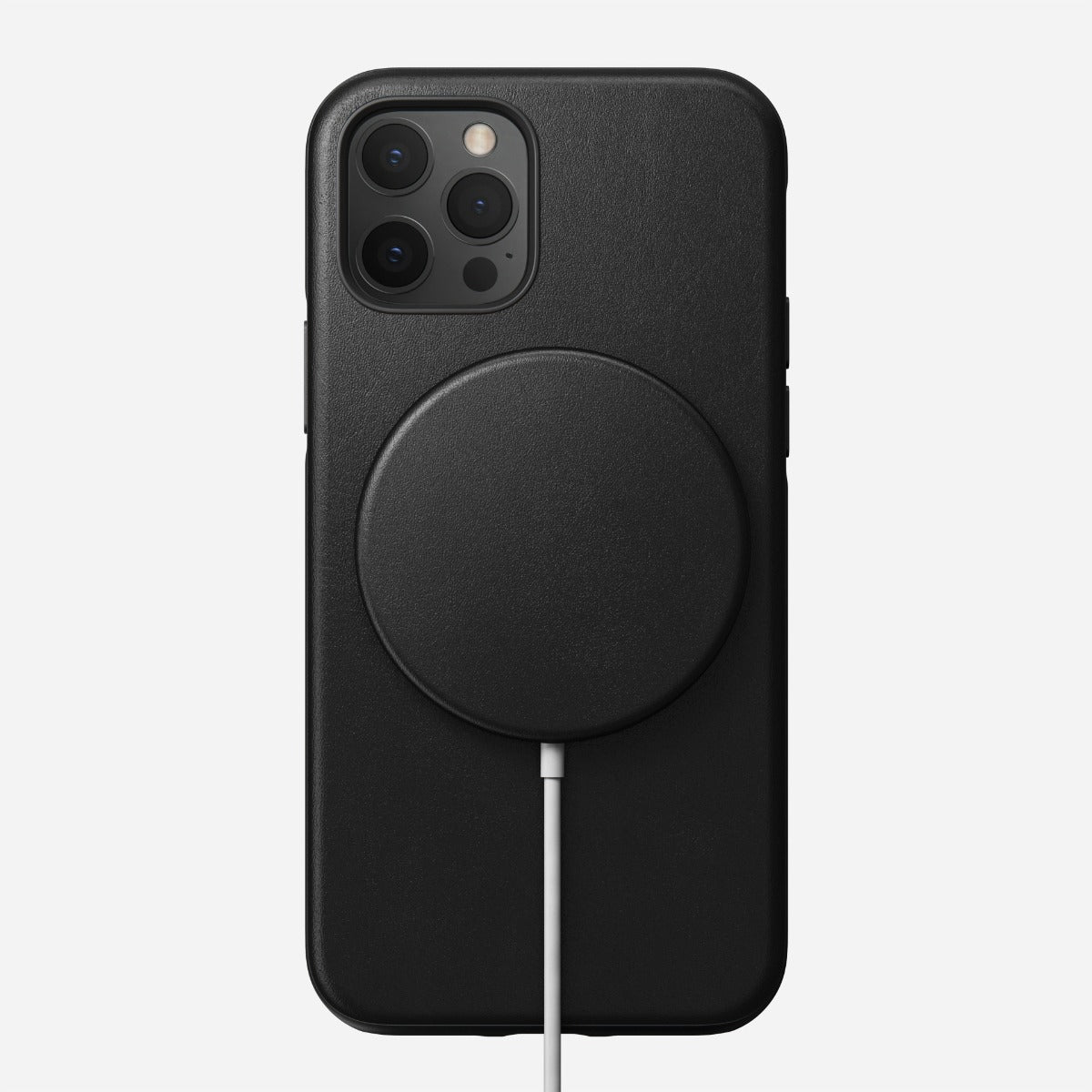 Husa de protectie Nomad pentru Apple MagSafe, Piele, Negru - iSTYLE RO