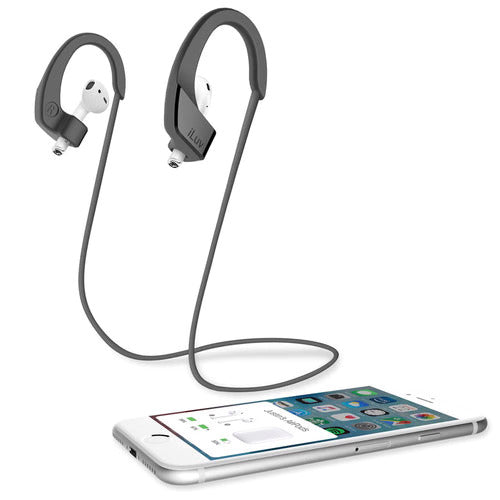 Cablu iLuv ClipBack pentru Apple AirPods, Negru - iSTYLE RO