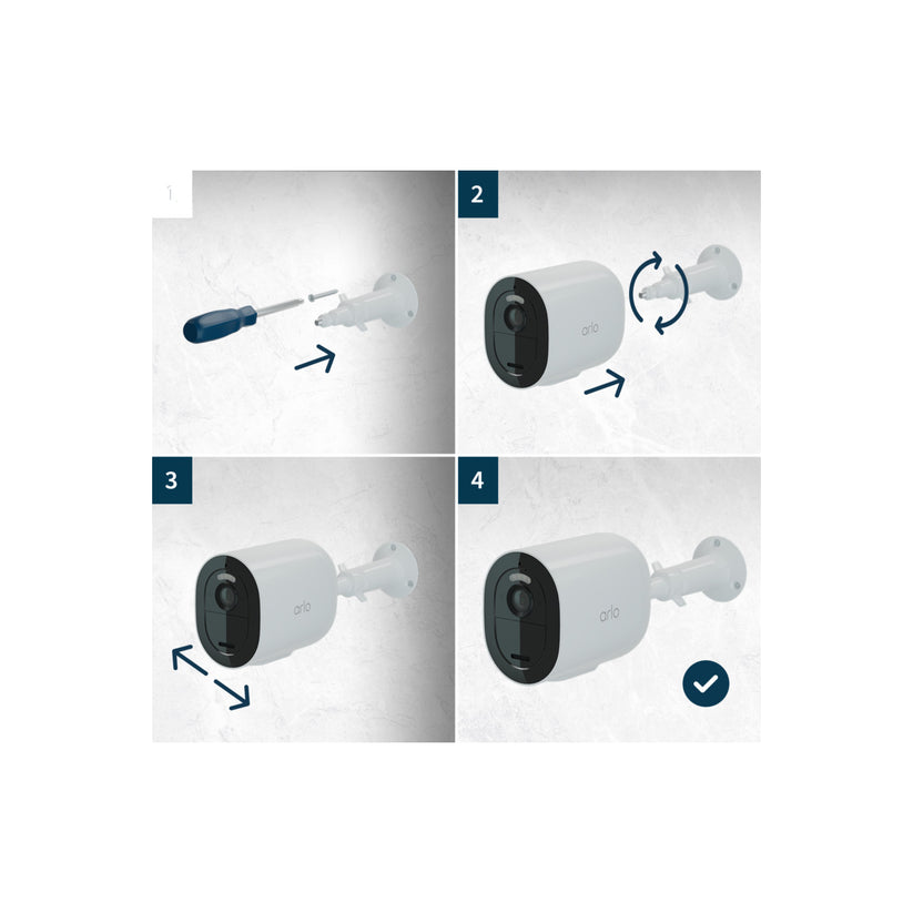 Camera de supraveghere Arlo Go 2 3G/4G SIM Outdoor Security Camera, Alb - iSTYLE RO