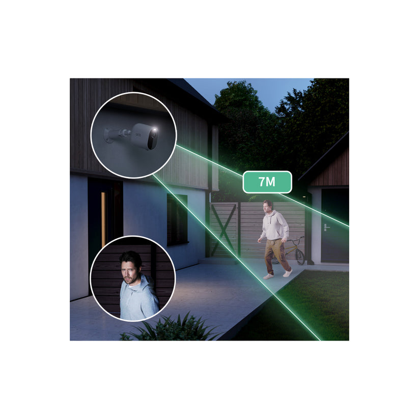 Camera de supraveghere Arlo Essential Outdoor - 1 Camera Kit, Alb - iSTYLE RO