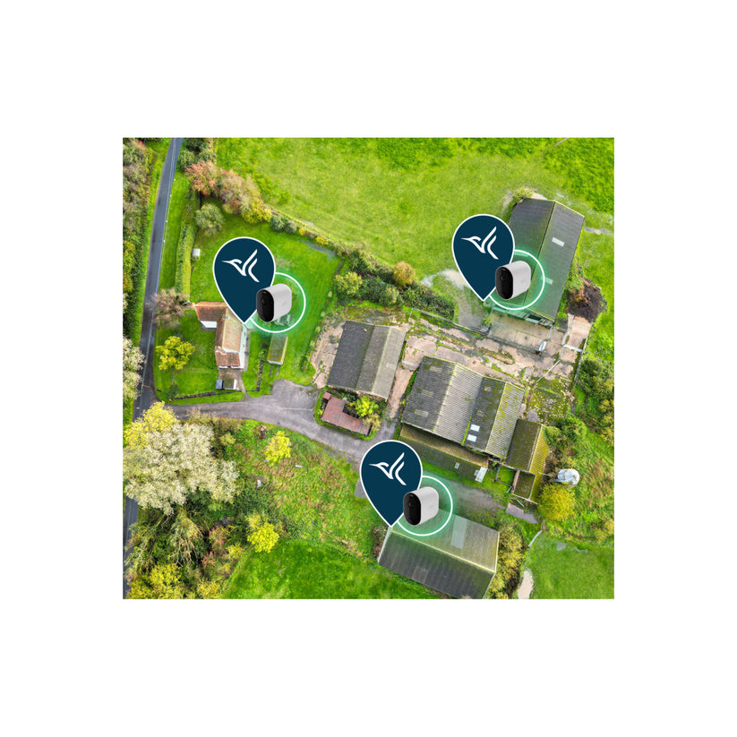 Camera de supraveghere Arlo Go 2 3G/4G SIM Outdoor Security Camera, Alb - iSTYLE RO