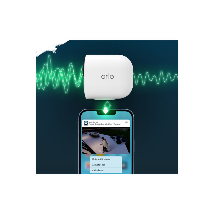 Camera de supraveghere Arlo Ultra 2 Outdoor Camera Kit, Alb - iSTYLE RO