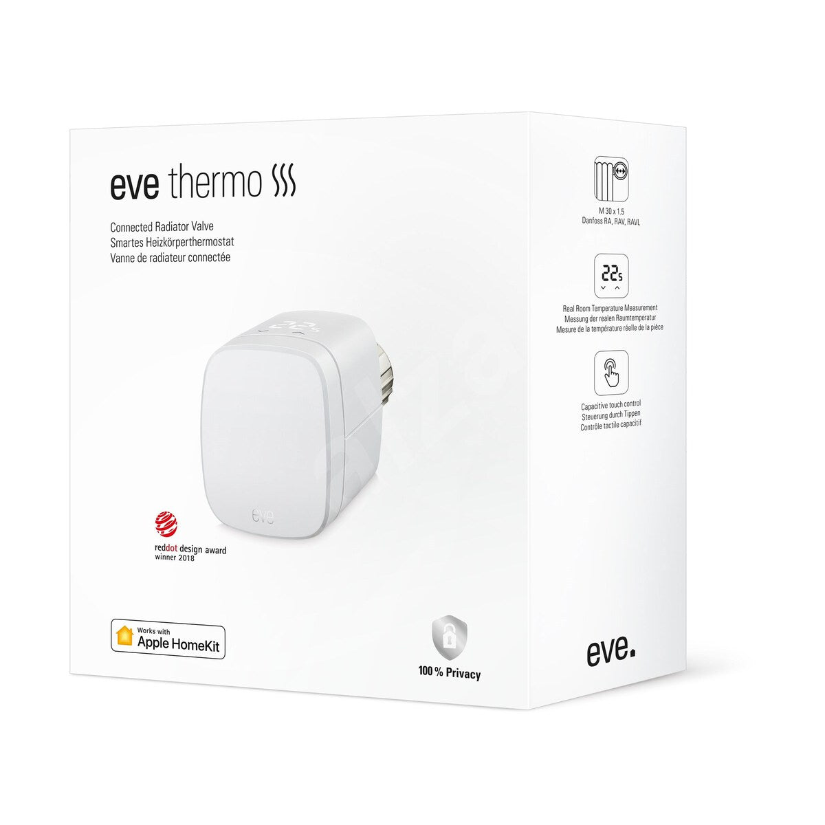 Termostat EVE Thermo Smart Radiator, Apple HomeKit - iSTYLE RO