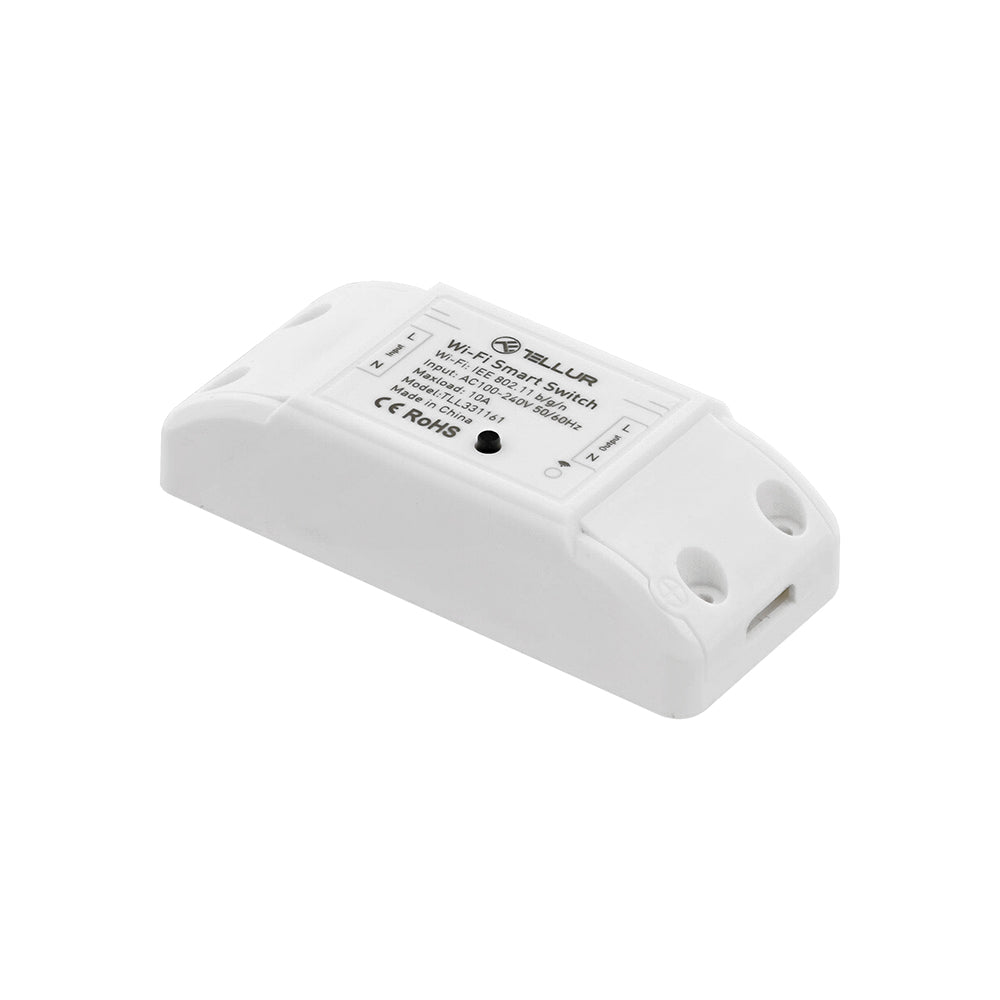 Intrerupator WiFi Tellur, de linie, 2200W, Alb - iSTYLE RO
