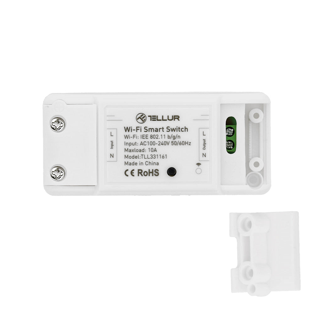 Intrerupator WiFi Tellur, de linie, 2200W, Alb - iSTYLE RO