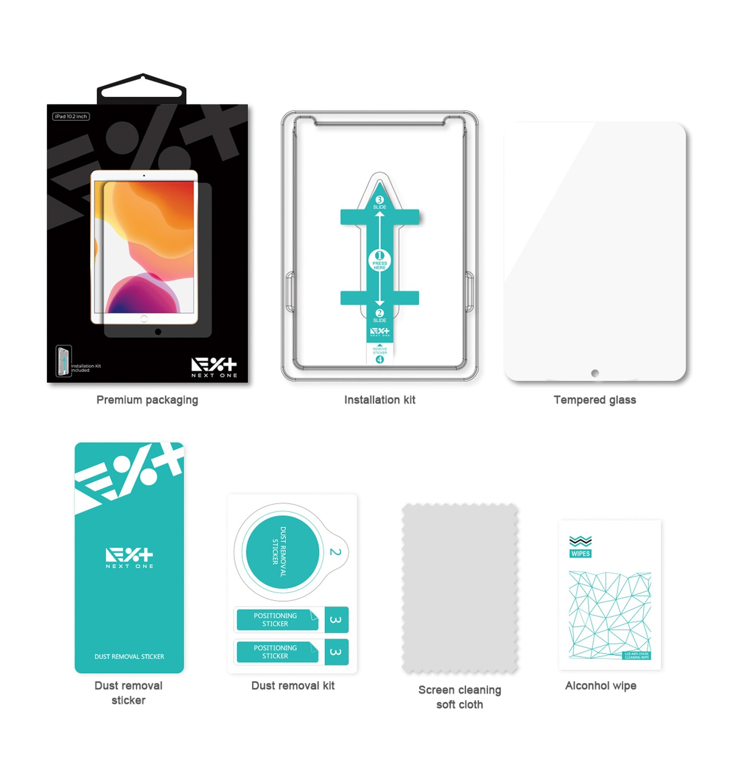 Folie de protectie din sticla NEXT ONE pentru iPad 10.2" - iSTYLE RO