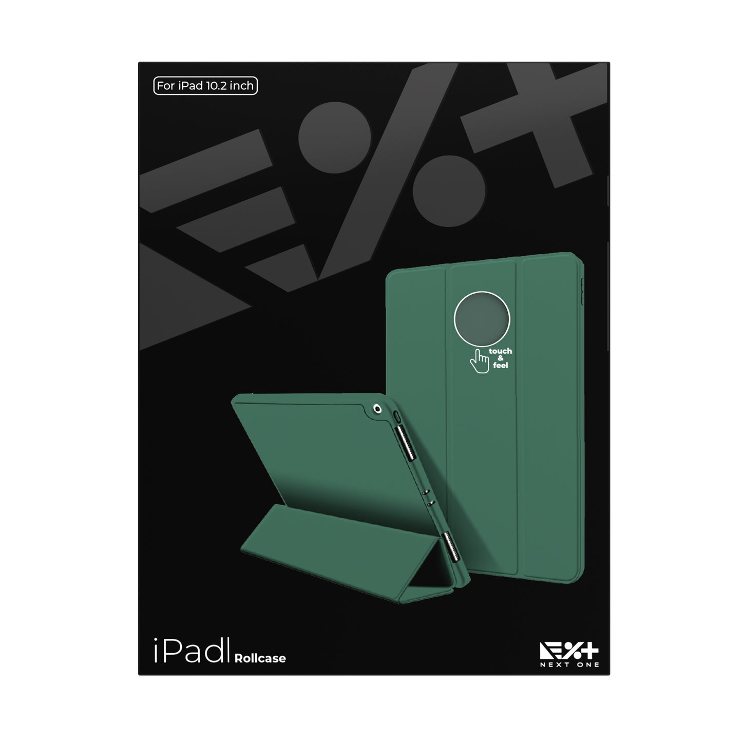 Husa de protectie NEXT ONE Rollcase pentru iPad 10.2inch, Verde - iSTYLE RO
