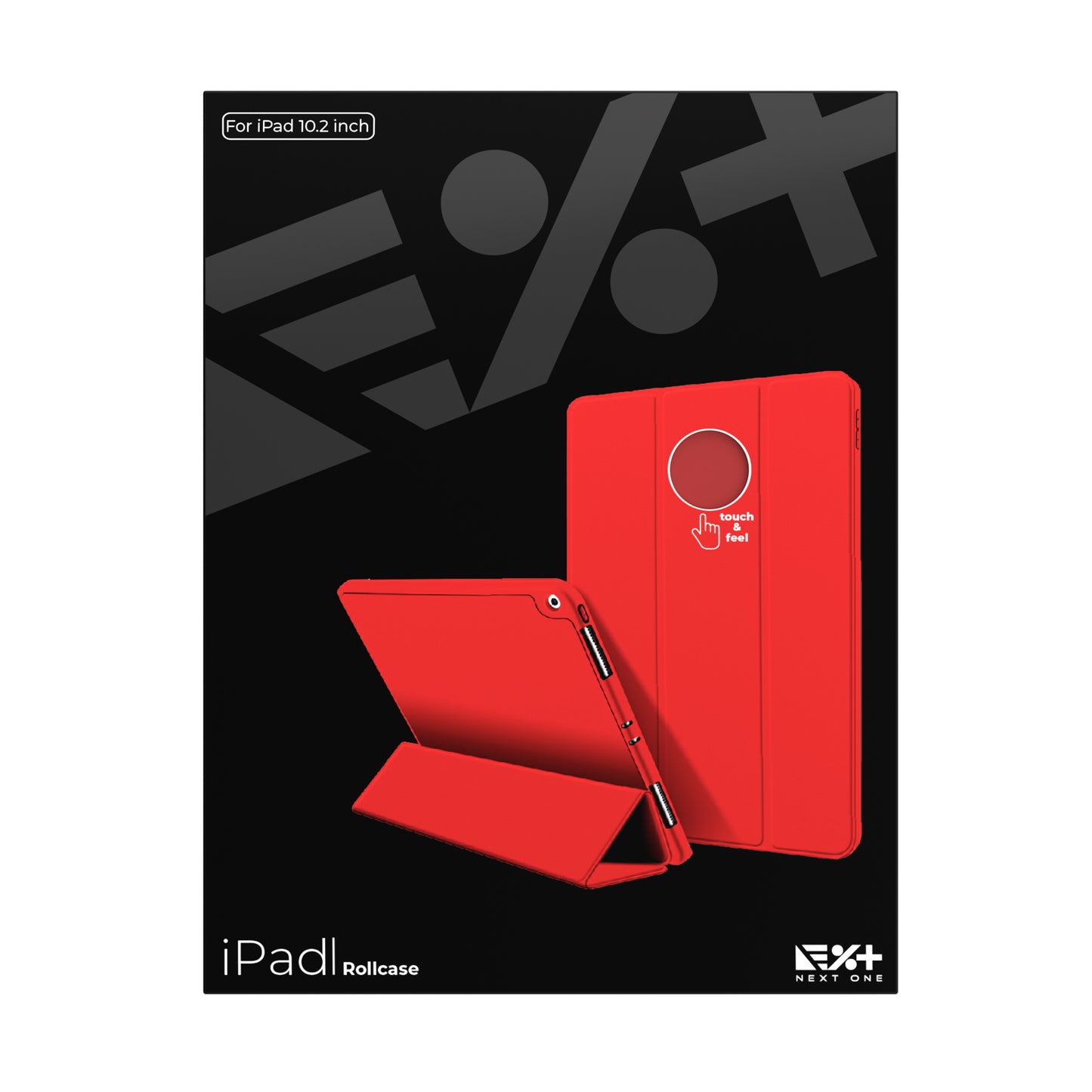 Husa de protectie NEXT ONE Rollcase pentru iPad 10.2inch, Rosu - iSTYLE RO