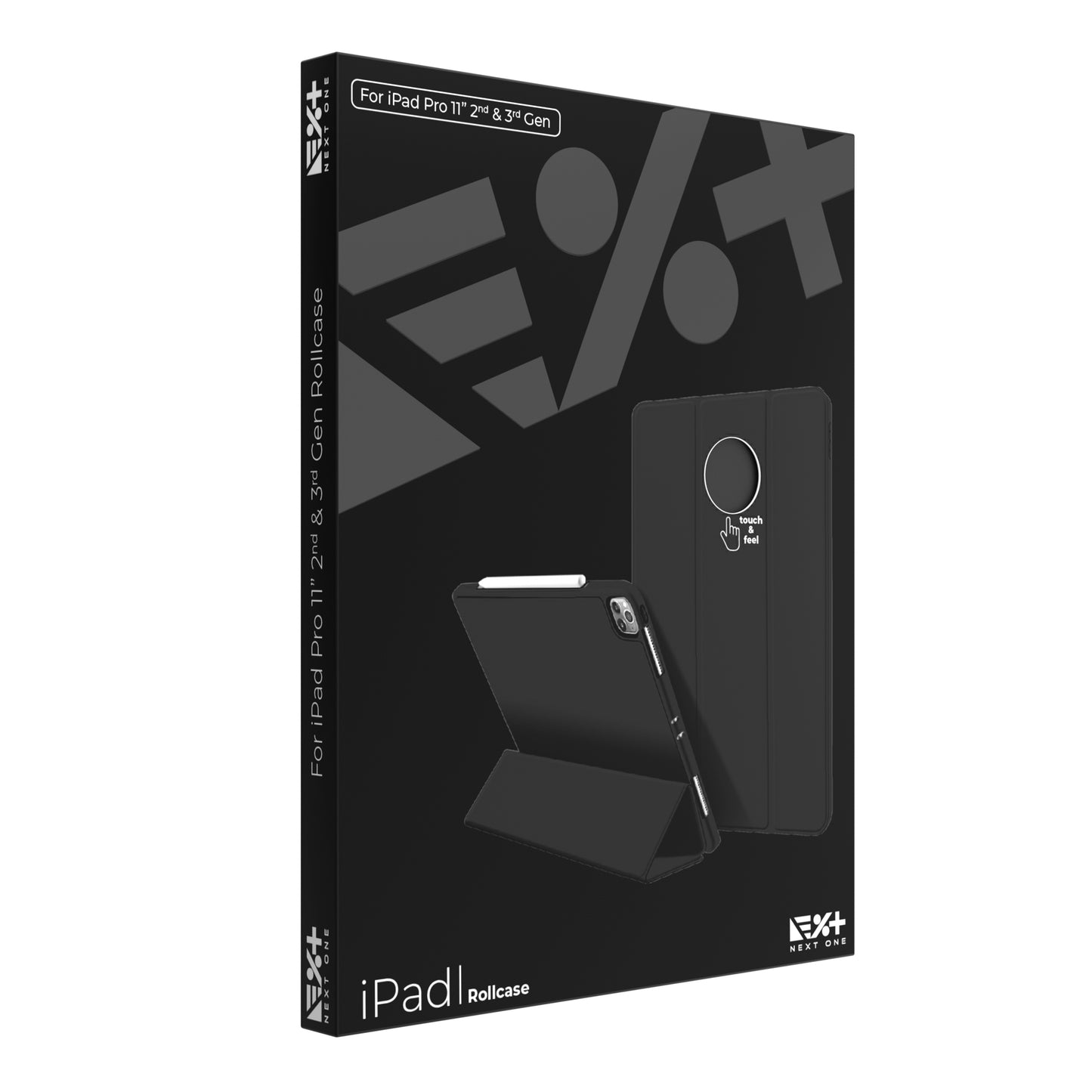 Husa de protectie NEXT ONE Rollcase pentru iPad 11inch, Negru - iSTYLE RO