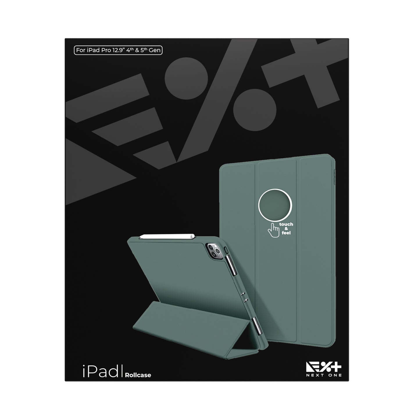 Husa de protectie NEXT ONE Rollcase pentru iPad 12.9-inch, Verde - iSTYLE RO