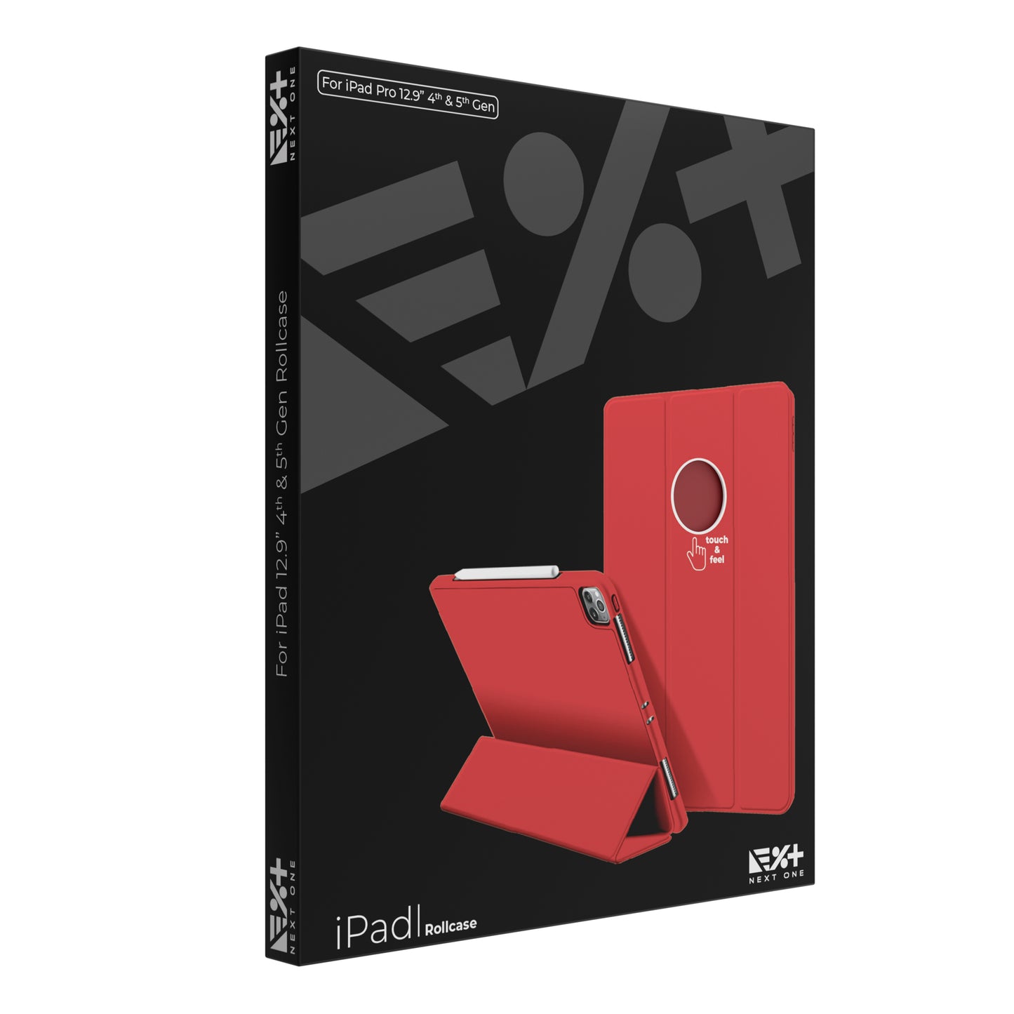 Husa de protectie NEXT ONE Rollcase pentru iPad 12.9-inch, Rosu - iSTYLE RO