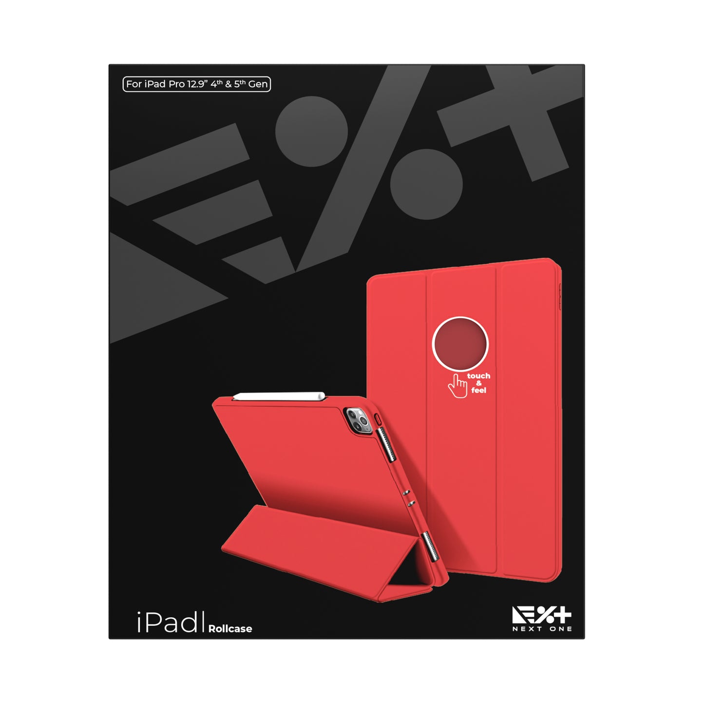 Husa de protectie NEXT ONE Rollcase pentru iPad 12.9-inch, Rosu - iSTYLE RO