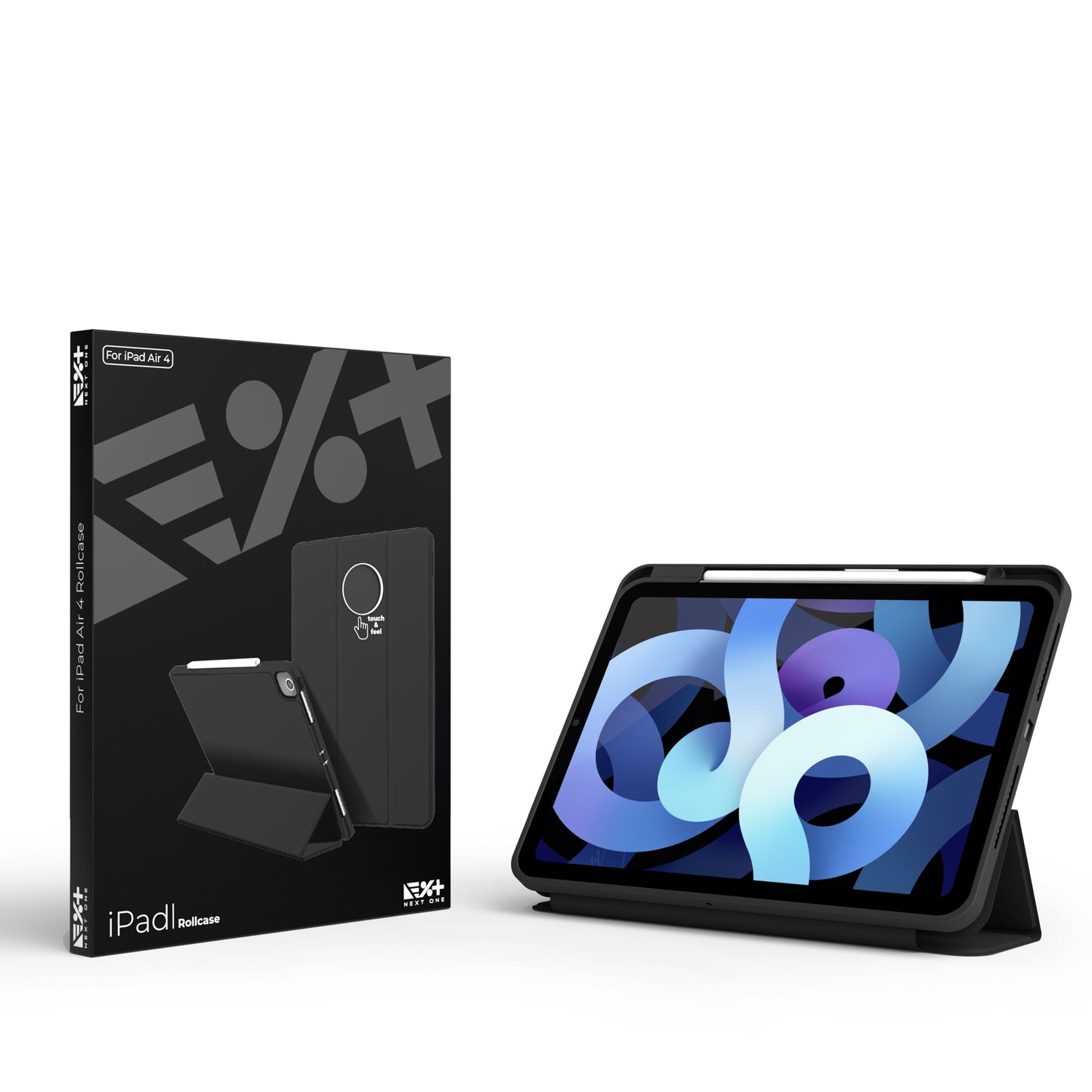 Husa de protectie NEXT ONE pentru iPad Air 4, Negru - iSTYLE RO