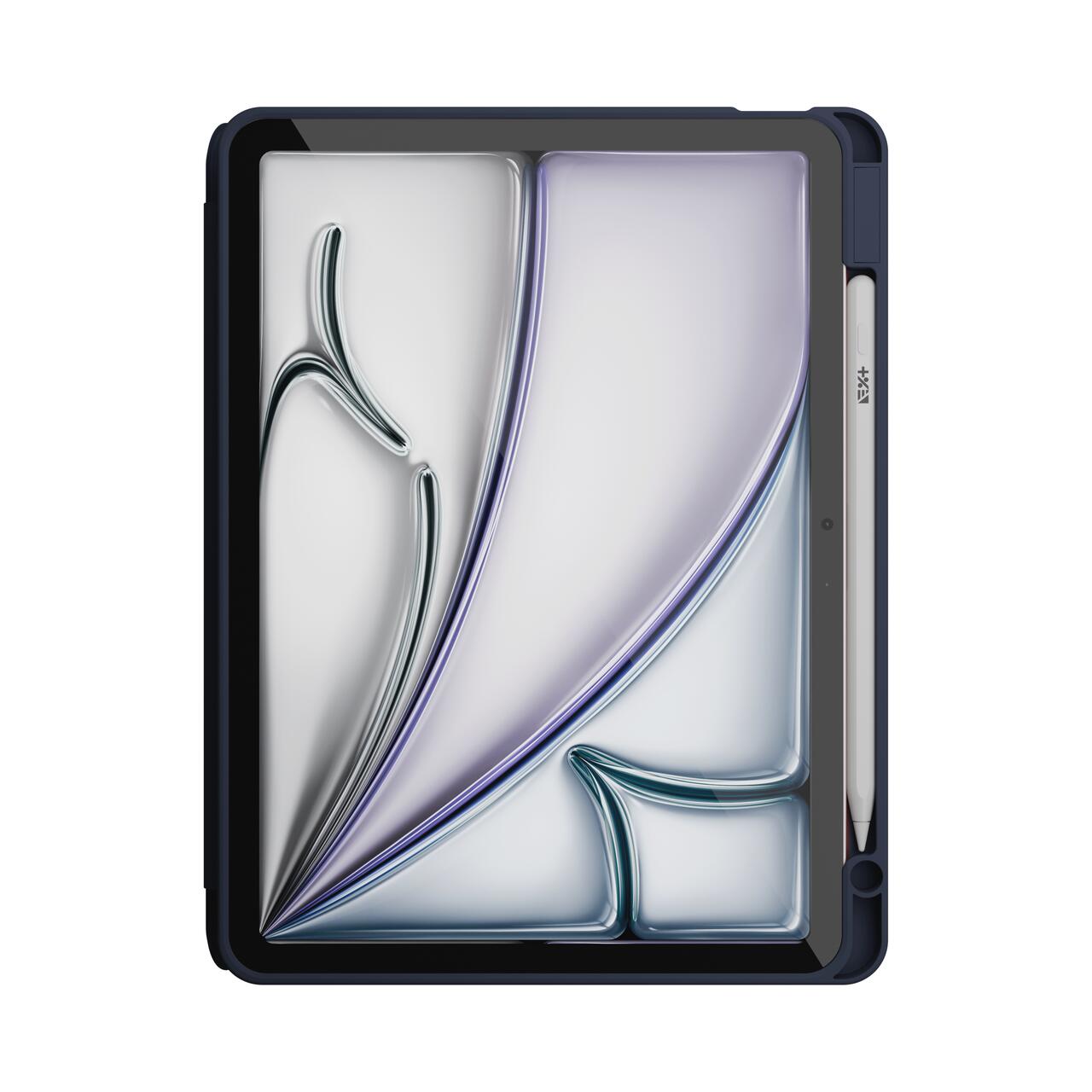 Husa de protectie Next One Rollcase pentru iPad Air 11" M2, cu suport pentru stilou, Albastru - iSTYLE RO
