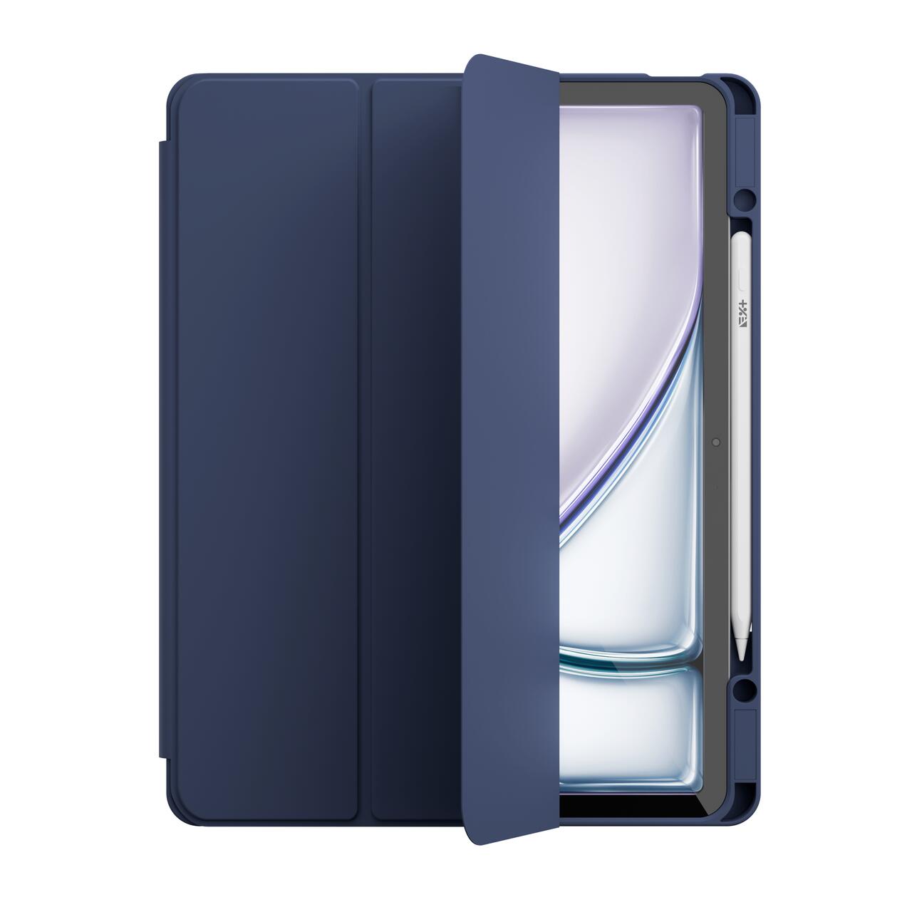 Husa de protectie Next One Rollcase pentru iPad Air 13" M2, cu suport pentru stilou, Albastru - iSTYLE RO
