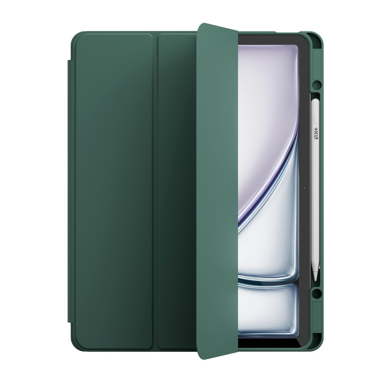 Husa de protectie Next One Rollcase pentru iPad Air 13" M2, cu suport pentru stilou, Verde - iSTYLE RO