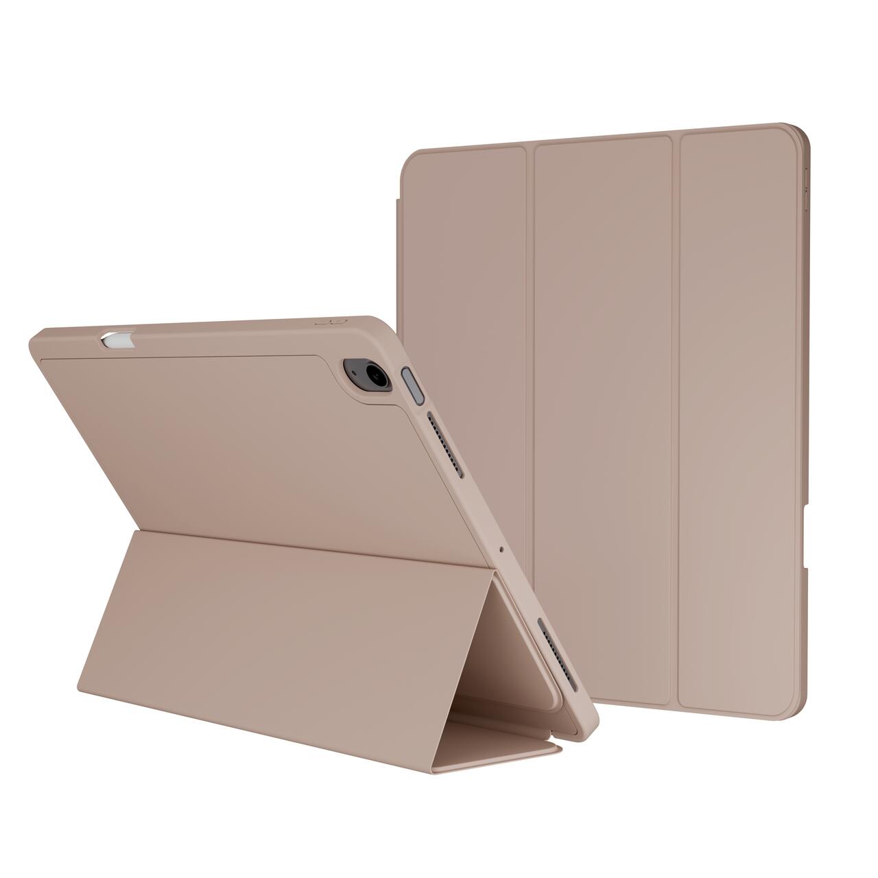 Husa de protectie Next One Rollcase pentru iPad Air 13" M2, cu suport pentru stilou, Roz - iSTYLE RO