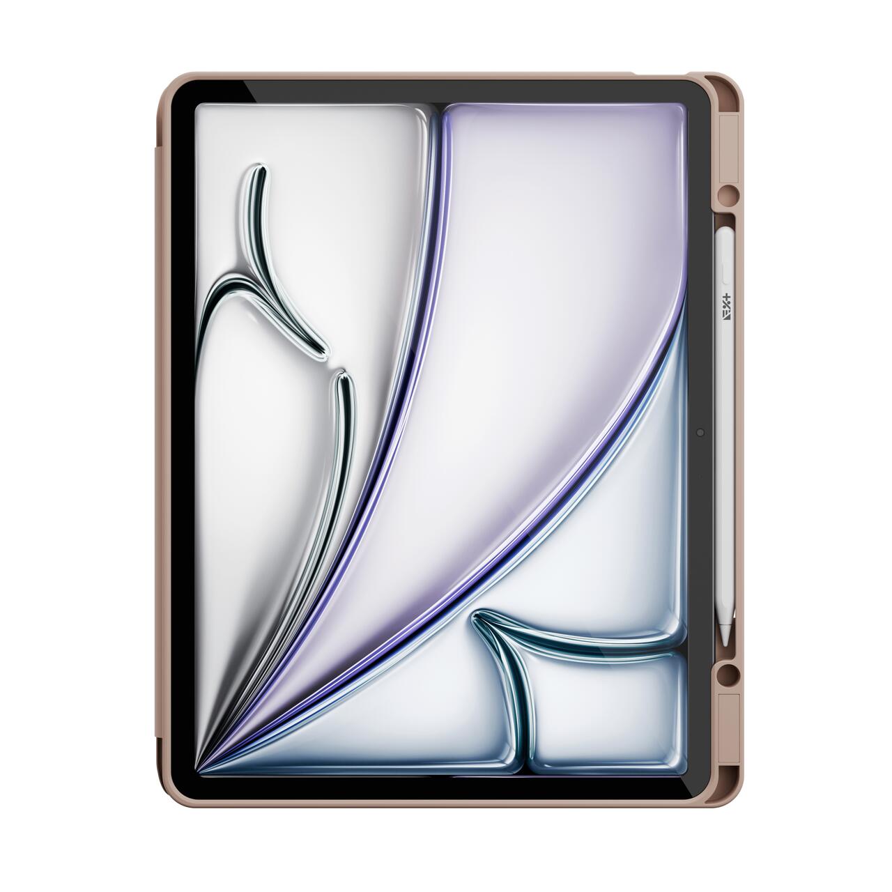 Husa de protectie Next One Rollcase pentru iPad Air 13" M2, cu suport pentru stilou, Roz - iSTYLE RO