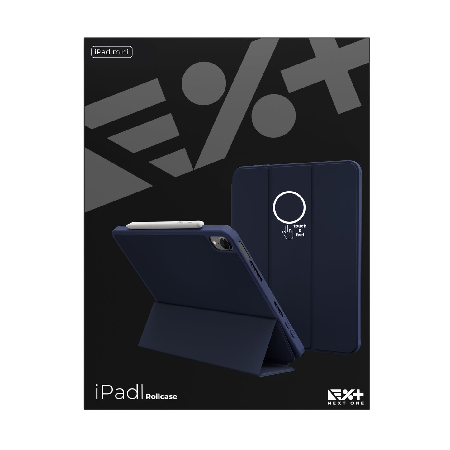Husa de protectie NEXT ONE Rollcase pentru iPad Mini 6, Albastru - iSTYLE RO