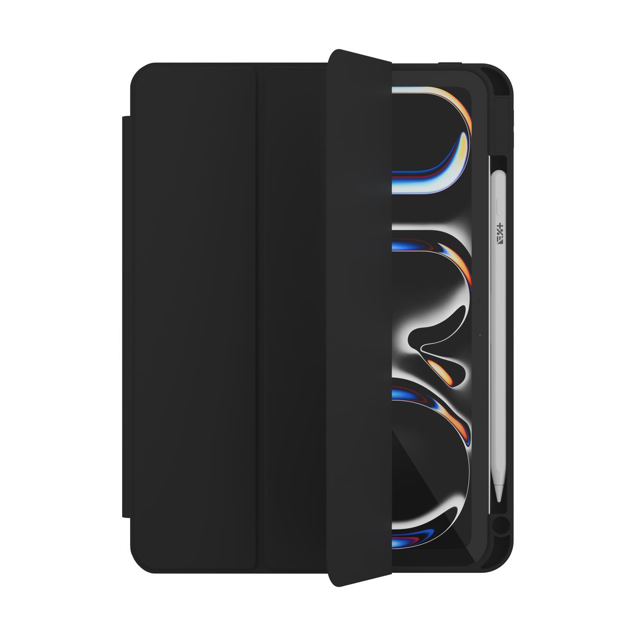 Husa de protectie Next One Rollcase pentru iPad Pro 11" M4, cu suport pentru stilou, Negru - iSTYLE RO