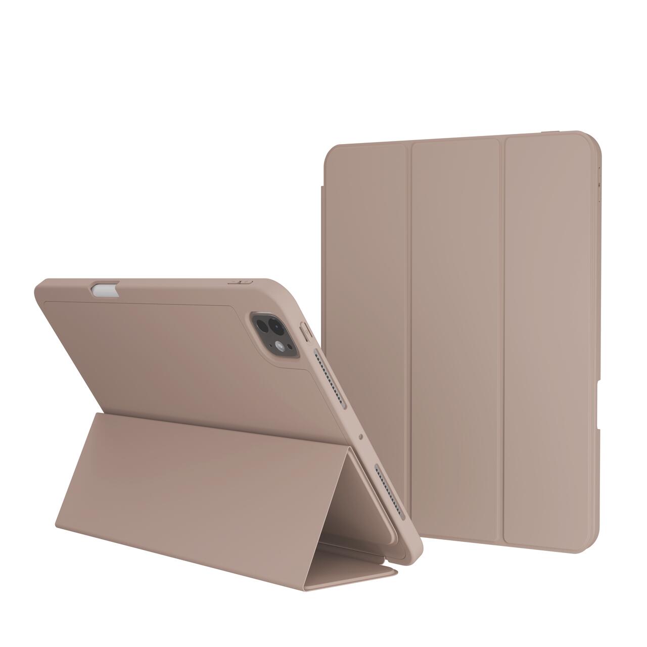 Husa de protectie Next One Rollcase pentru iPad Pro 11" M4, cu suport pentru stilou, Roz - iSTYLE RO