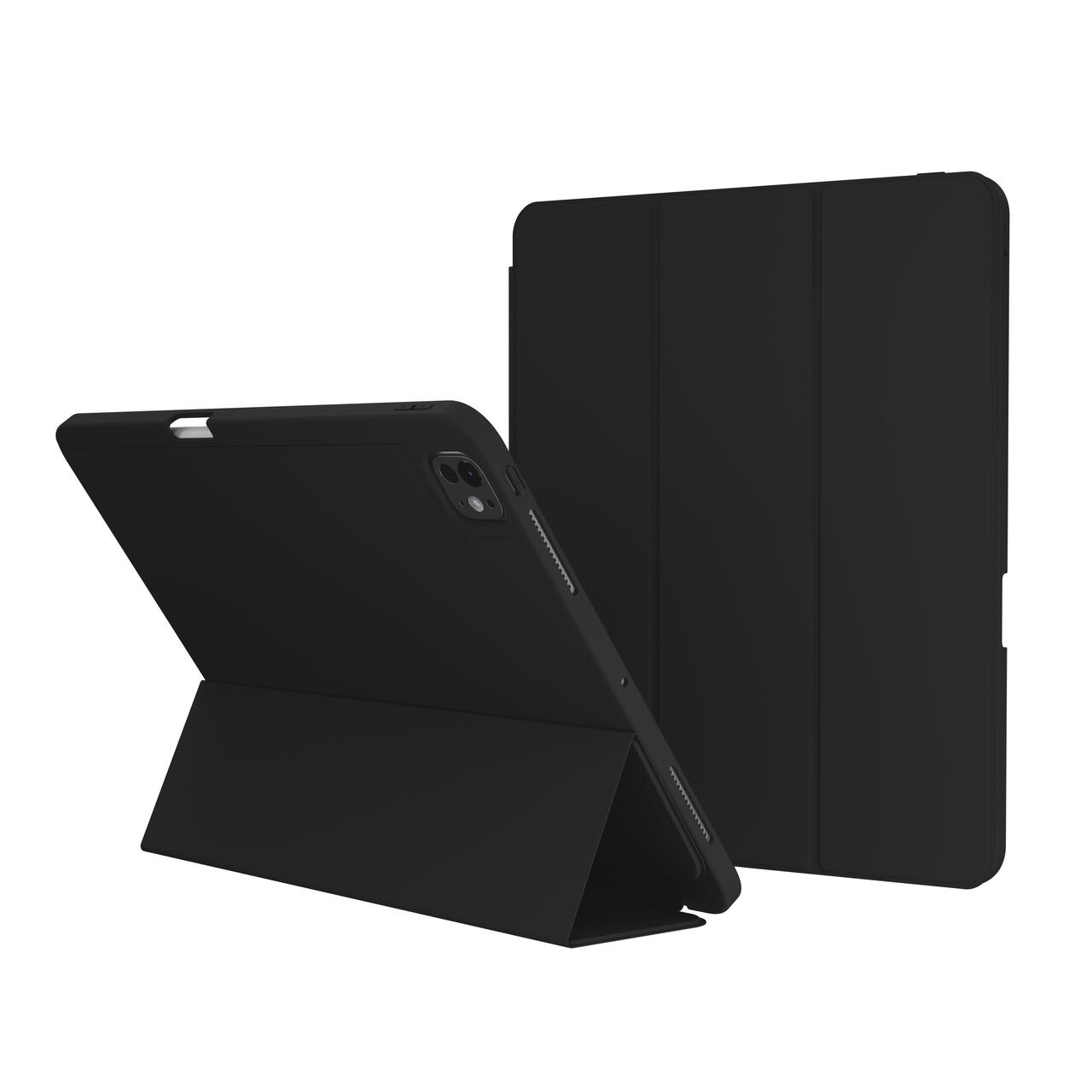 Husa de protectie Next One Rollcase pentru iPad Pro 13" M4, cu suport pentru stilou, Negru - iSTYLE RO