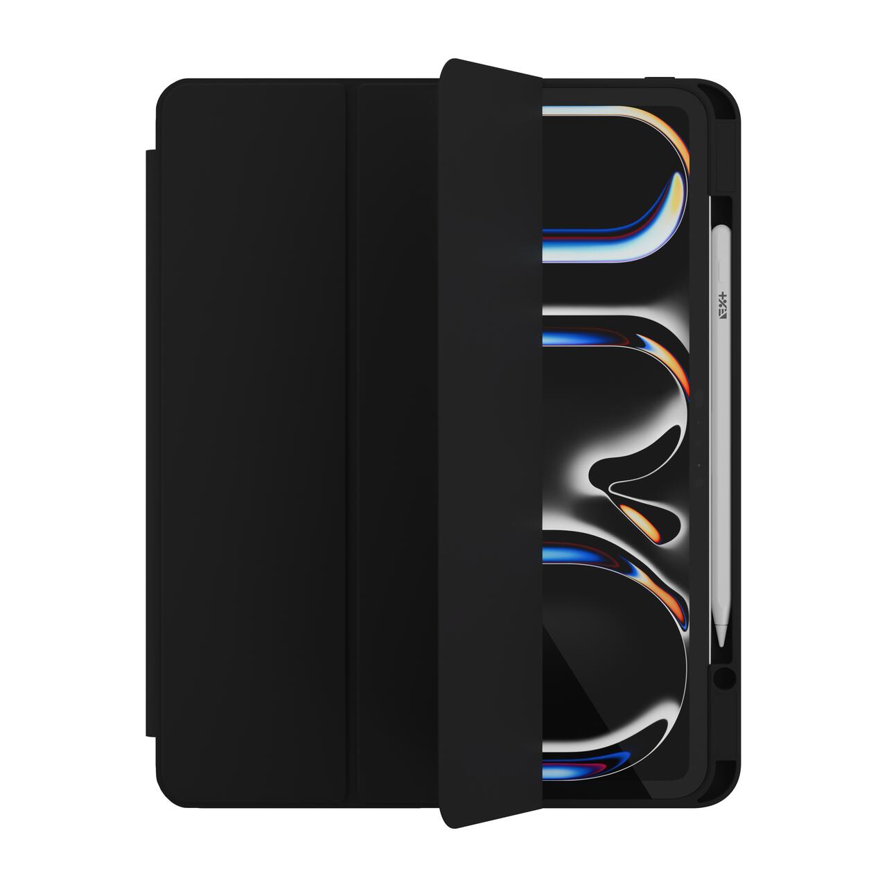 Husa de protectie Next One Rollcase pentru iPad Pro 13" M4, cu suport pentru stilou, Negru - iSTYLE RO