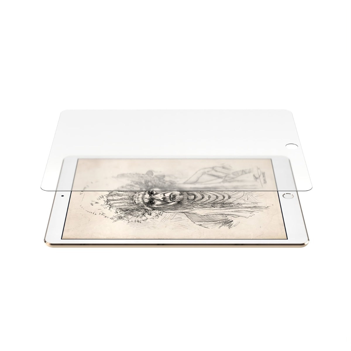 Folie de protectie NEXT ONE pentru iPad 10.2 inch, textura de hartie - iSTYLE RO