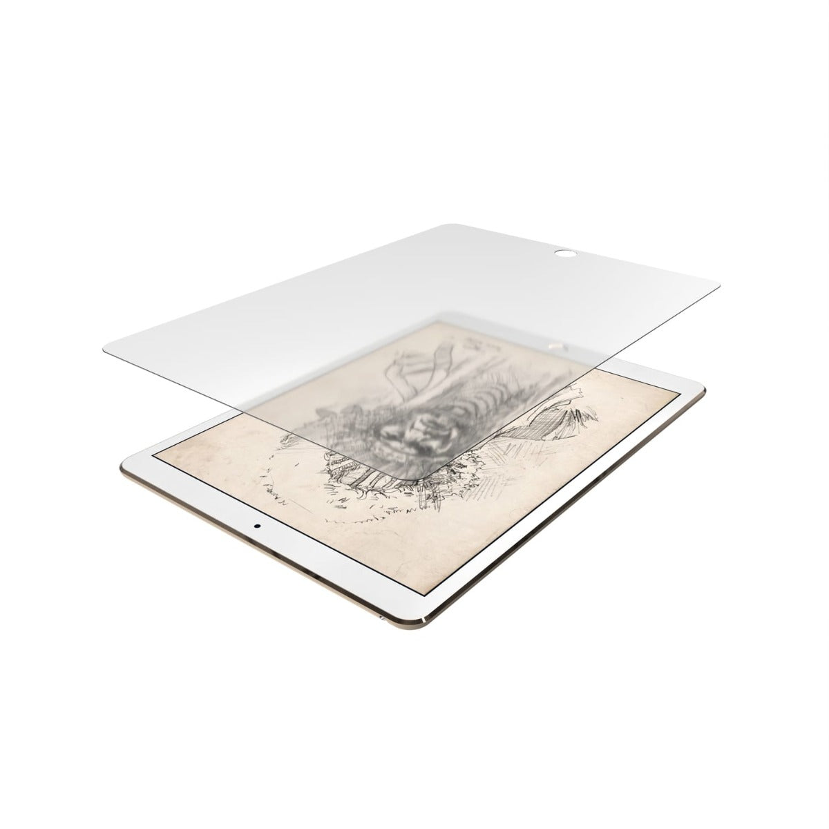 Folie de protectie NEXT ONE pentru iPad 10.2 inch, textura de hartie - iSTYLE RO