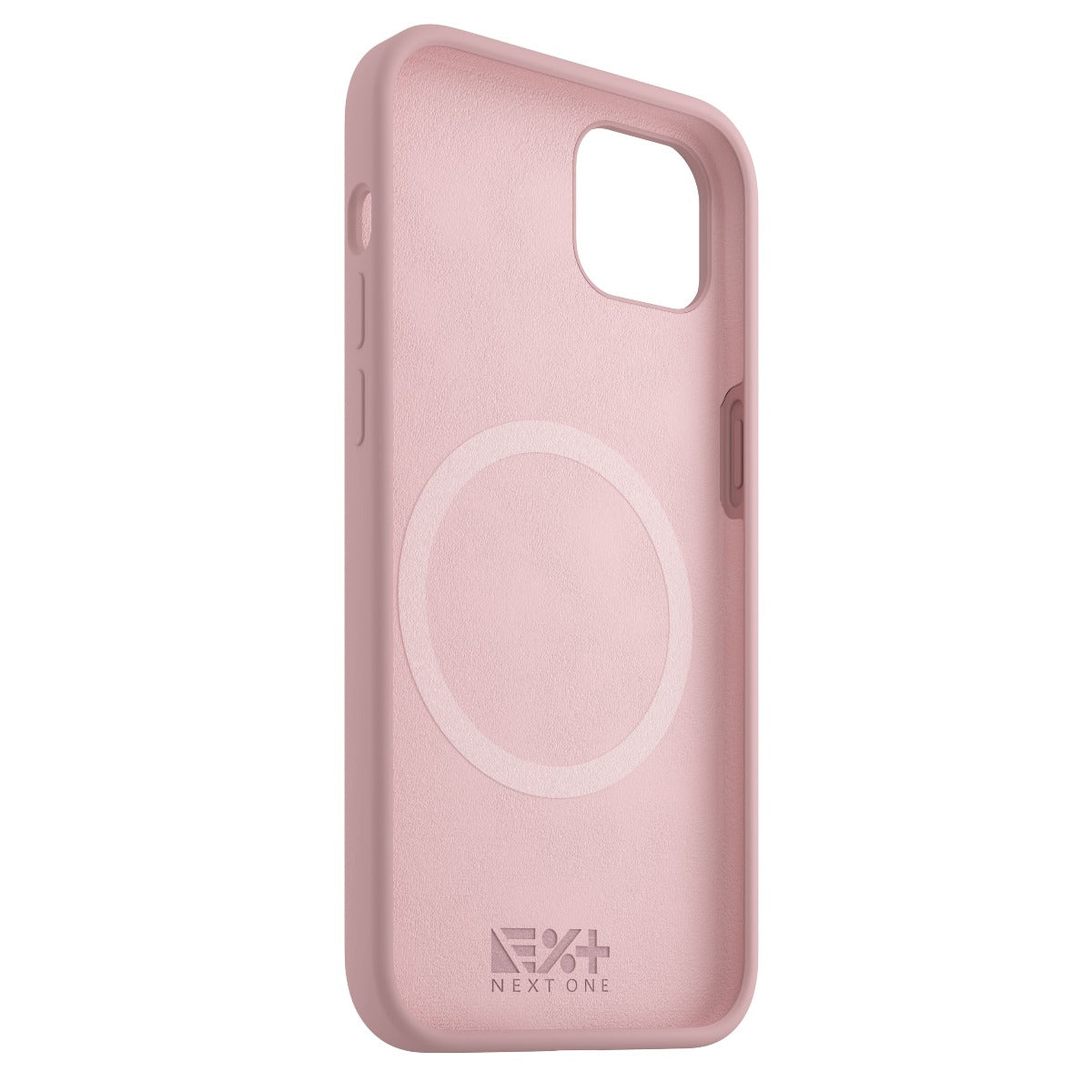 Husa de protectie NEXT ONE cu MagSafe pentru iPhone 14 Plus, Silicon, Roz - iSTYLE RO