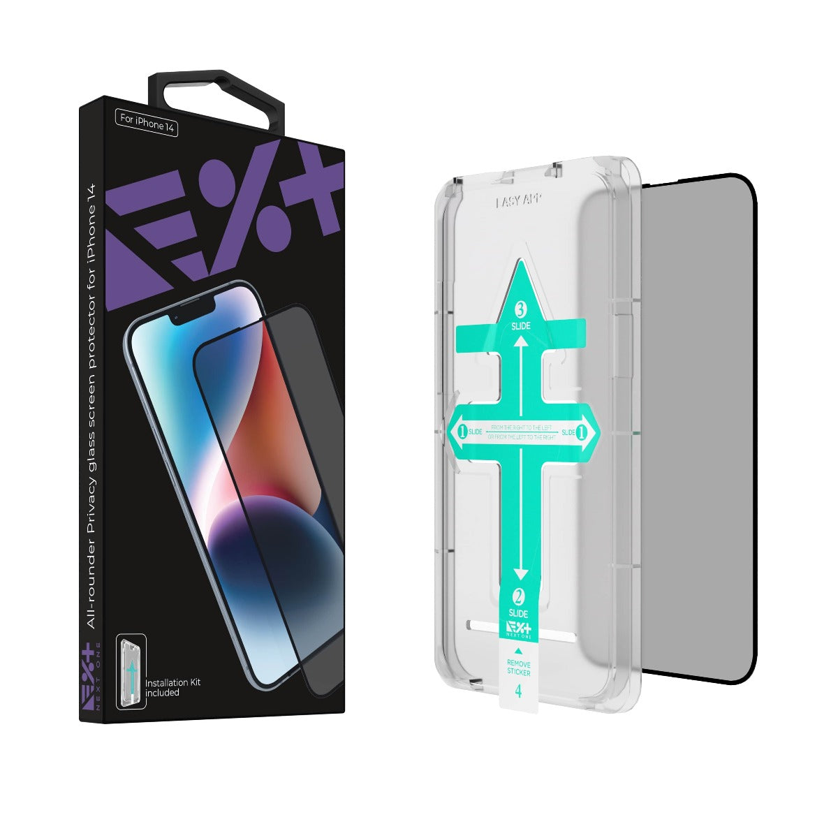 Folie de protectie privacy NEXT ONE pentru iPhone 14 - iSTYLE RO